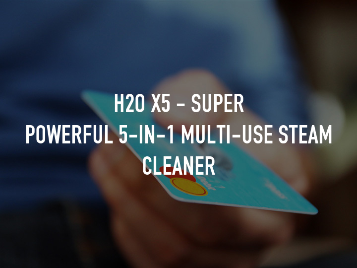 h20 5 in 1 steam cleaner