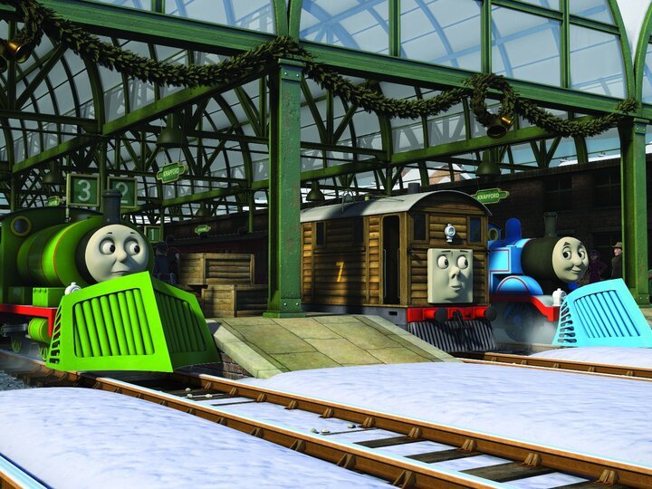 The christmas coffee pot thomas