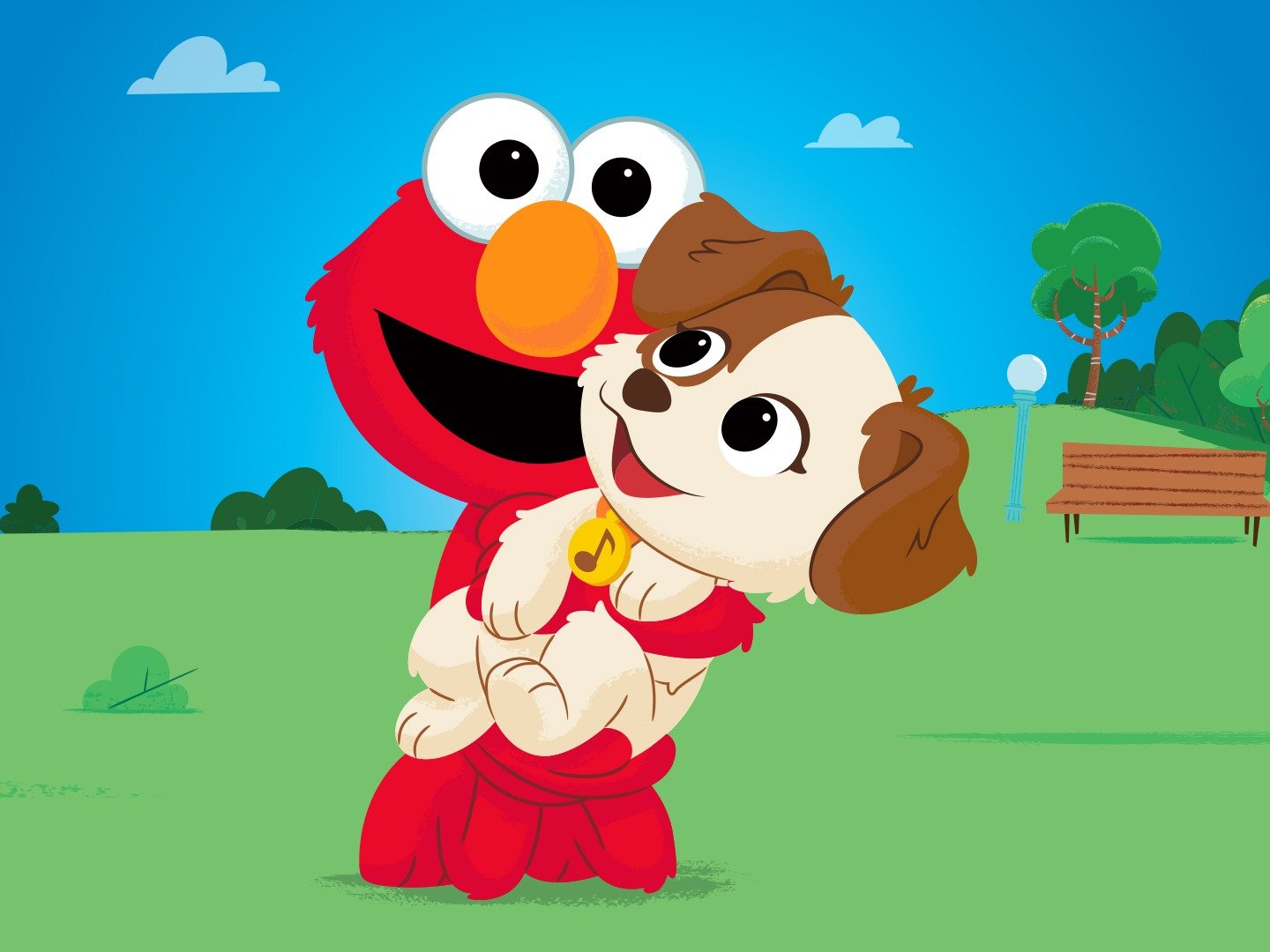 Furry Friends Forever: Elmo Gets a Puppy on TV | Channels and schedules ...