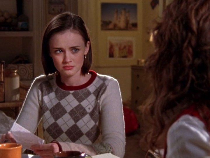 Gilmore Girls, 8:05am on Paramount Network HD.