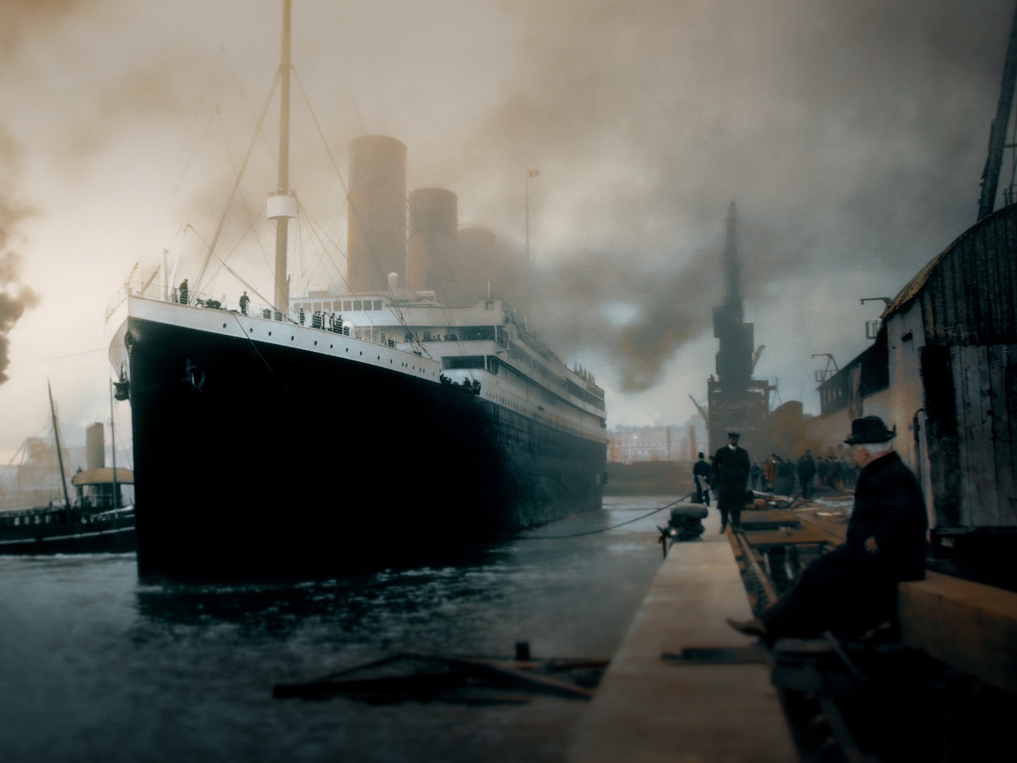 Titanic in Colour on TV | Series 1 Episode 1 | Channels and schedules ...